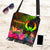 Pohnpei Polynesian Crossbody Boho Handbag - Hibiscus and Banana Leaves One Style One Size Reggae - Polynesian Pride