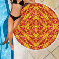 Polynesian Beach Blanket Orange - Polynesian Pride