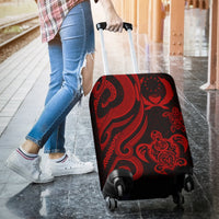 Pohnpei Micronesian Luggage Covers - Red Tentacle Turtle - Polynesian Pride