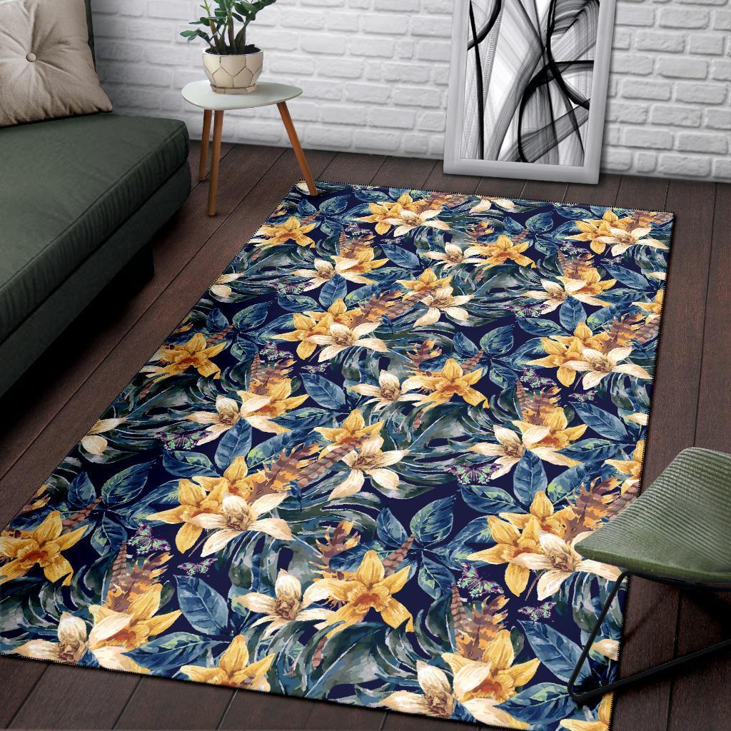 Vintage FloralRug - Polynesian Pride