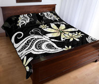 Plumeria Butterfly Quilt Bed Set - Polynesian Pride