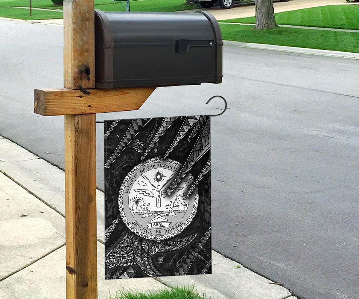 Marshall Islands Flag - Seal With Whale Style - Polynesian Pride