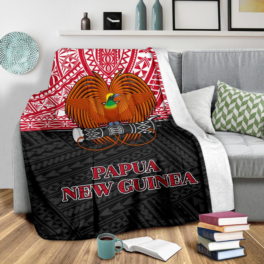 Papua New Guinea Premium Blanket - Polynesian Style - Polynesian Pride