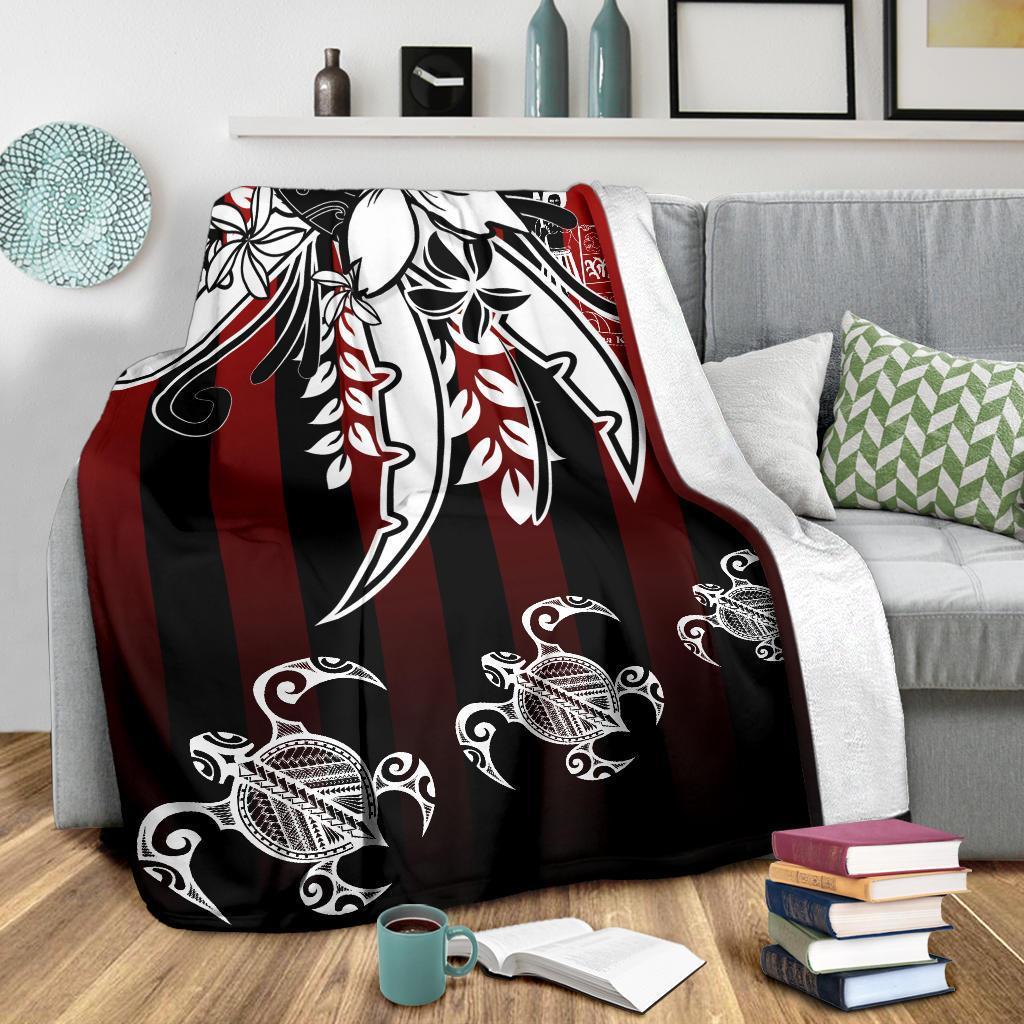 Fiji Premium Blanket - Vertical Stripes Style - Polynesian Pride