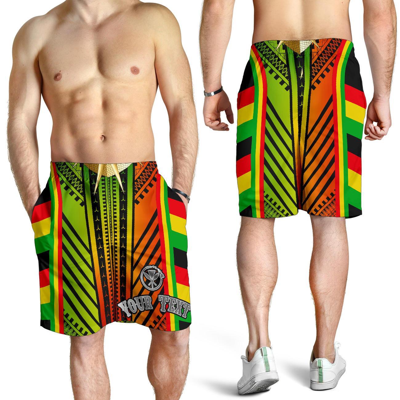 Hawaii Polynesian Custom Personalised Men's Short - Tribal Ornamental - Polynesian Pride