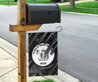 Niue Flag - Seal With Whale Style - Polynesian Pride