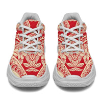 Polynesian Plumeria Mix Chunky Sneakers - Polynesian Pride