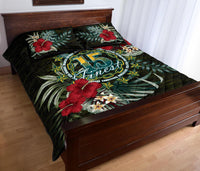 Cook Islands Quilt Bed Set - Special Hibiscus - Polynesian Pride