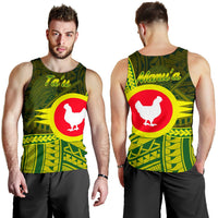 American Samoa Men's Tank Top - Manu'a Ta'u Polynesian Patterns - Polynesian Pride