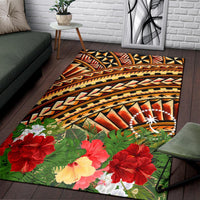 Chuuk Area Rug - Vintage Pattern - Polynesian Pride