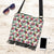 Hawaii Tropical Palm Leaf White Crossbody Boho Handbag - Polynesian Pride