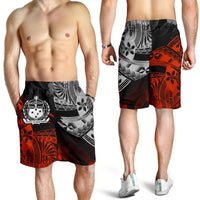 Samoa Polynesian All Over Print Men's Shorts - Vintage Polynesian Style - Polynesian Pride
