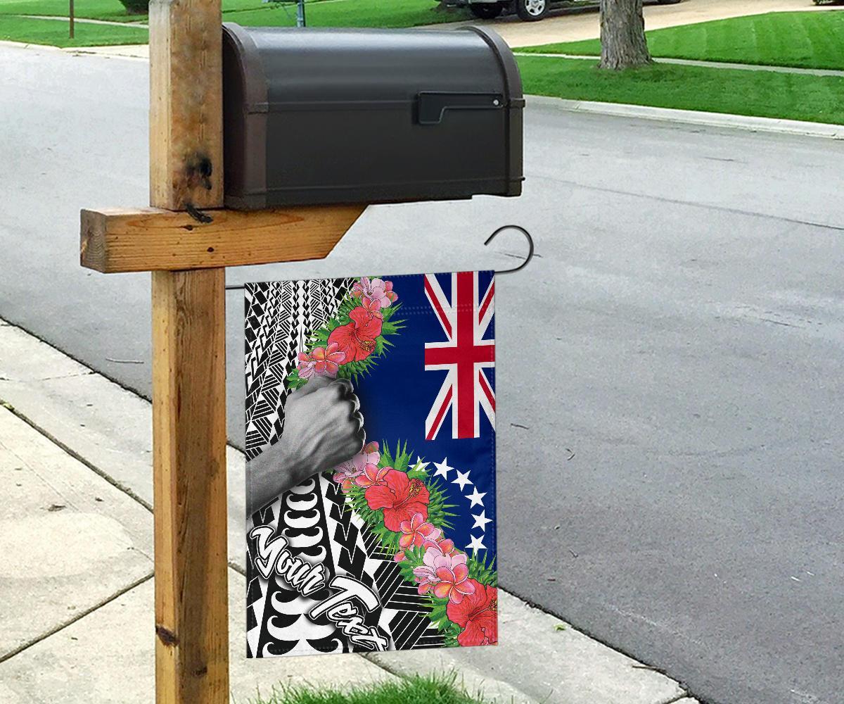 Cook Islands Flag - Custom Personalised Curve Style - Polynesian Pride