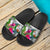 Pohnpei Slide Sandals - Turtle Plumeria Banana Leaf - Polynesian Pride