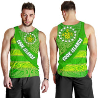 Cook Islands Men Tank Top Polynesian Victorian Vibes - Polynesian Pride