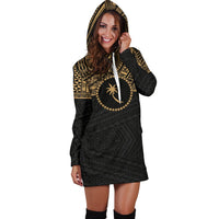 Chuuk Women's Hoodie Dress - Gold Version - Polynesian Pride