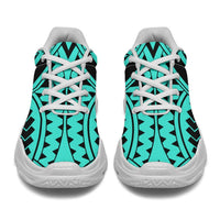 Polynesian Tradition Turquoise Chunky Sneakers - Polynesian Pride