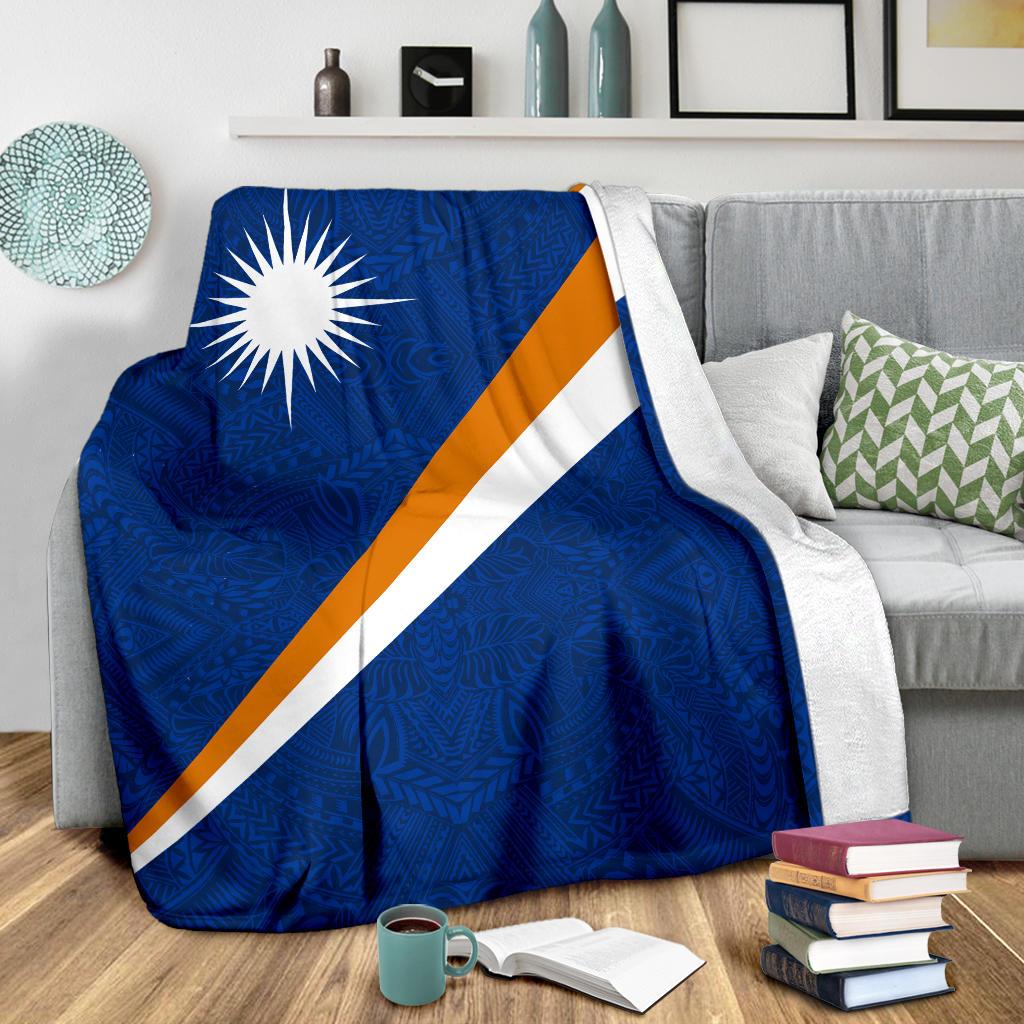 Marshall Islands Premium Blanket - Micronesia Style - Polynesian Pride