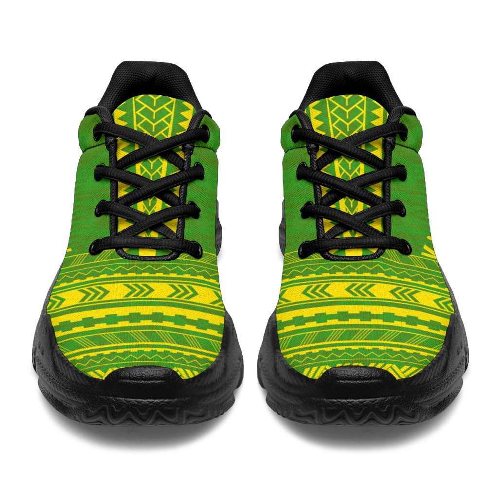 Kanaka Maoli Chunky Sneakers - Polynesian Chief Flag Version - Polynesian Pride