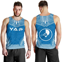 Yap Men's Tank Top - Polynesian Chief Flag Version - Polynesian Pride