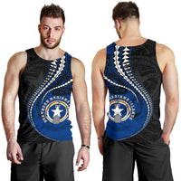 Northern Mariana Islands Men's Tank Top Kanaloa Tatau Gen MP - Polynesian Pride
