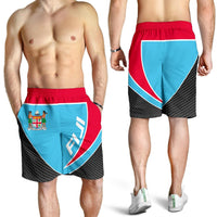 Fiji Flag Spine Men Short - Polynesian Pride