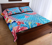 Hawaii Map Sweet Dream Kanaka Polynesian Hibiscus Quilt Bed Set - Polynesian Pride