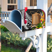Tokelau Mailbox Cover - Custom Personalised Tropical Flowers Style - Polynesian Pride