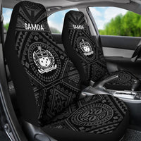 Samoa Car Seat Covers - Samoa Seal In Polynesian Tattoo Style - Polynesian Pride