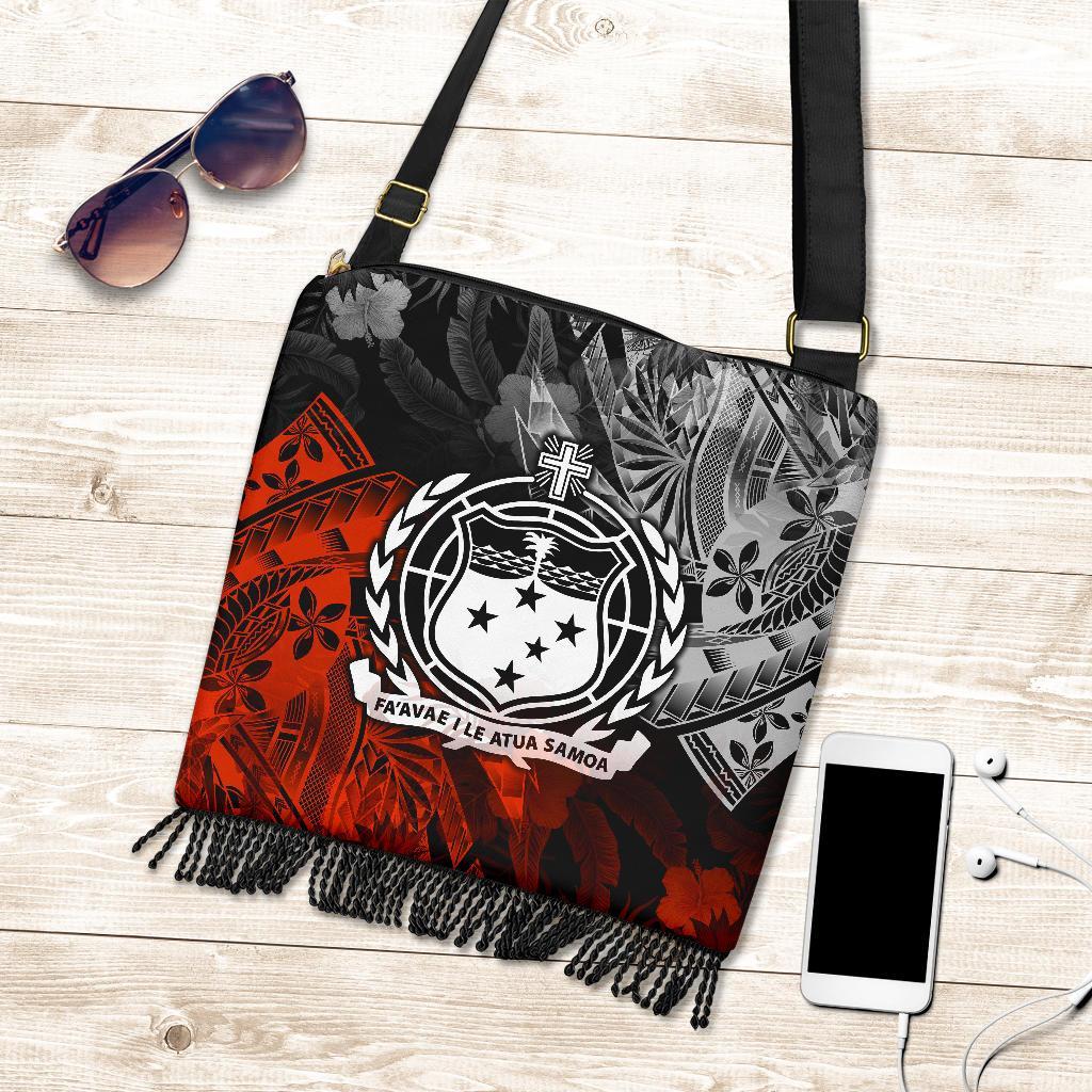 Samoa Polynesian Crossbody Boho Handbag - Vintage Polynesian Style - Polynesian Pride