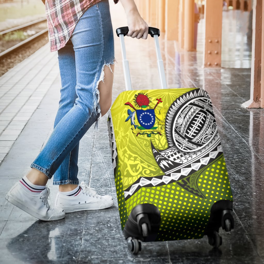 Cook Islands Rugby Luggage Covers Version Special - Polynesian Pride
