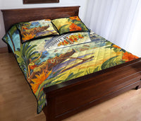 Vintage Hawaii Quilt Bed Set - Polynesian Pride