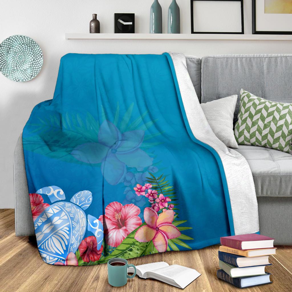Polynesian Turtle Premium Blanket - Polynesian Pride