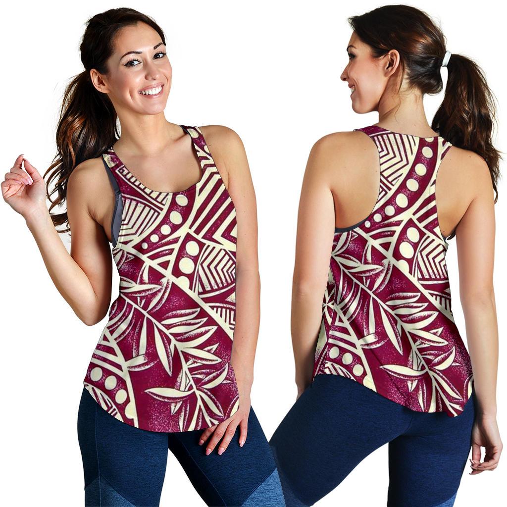 Polynesian Women Racerback Tank Top 45 - Polynesian Pride