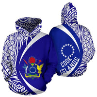 Cook Islands Polynesian Hoodie Circle Style 06 - Polynesian Pride