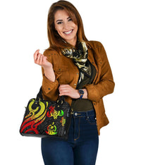 Vanuatu Shoulder Handbag - Reggae Tentacle Turtle - Polynesian Pride