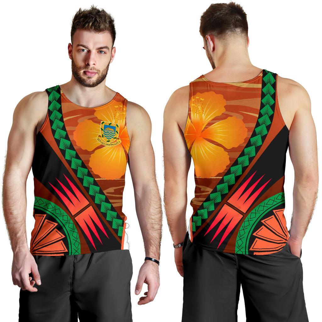 Vanuatu Polynesian Men Tank Top - Sport Style - Polynesian Pride