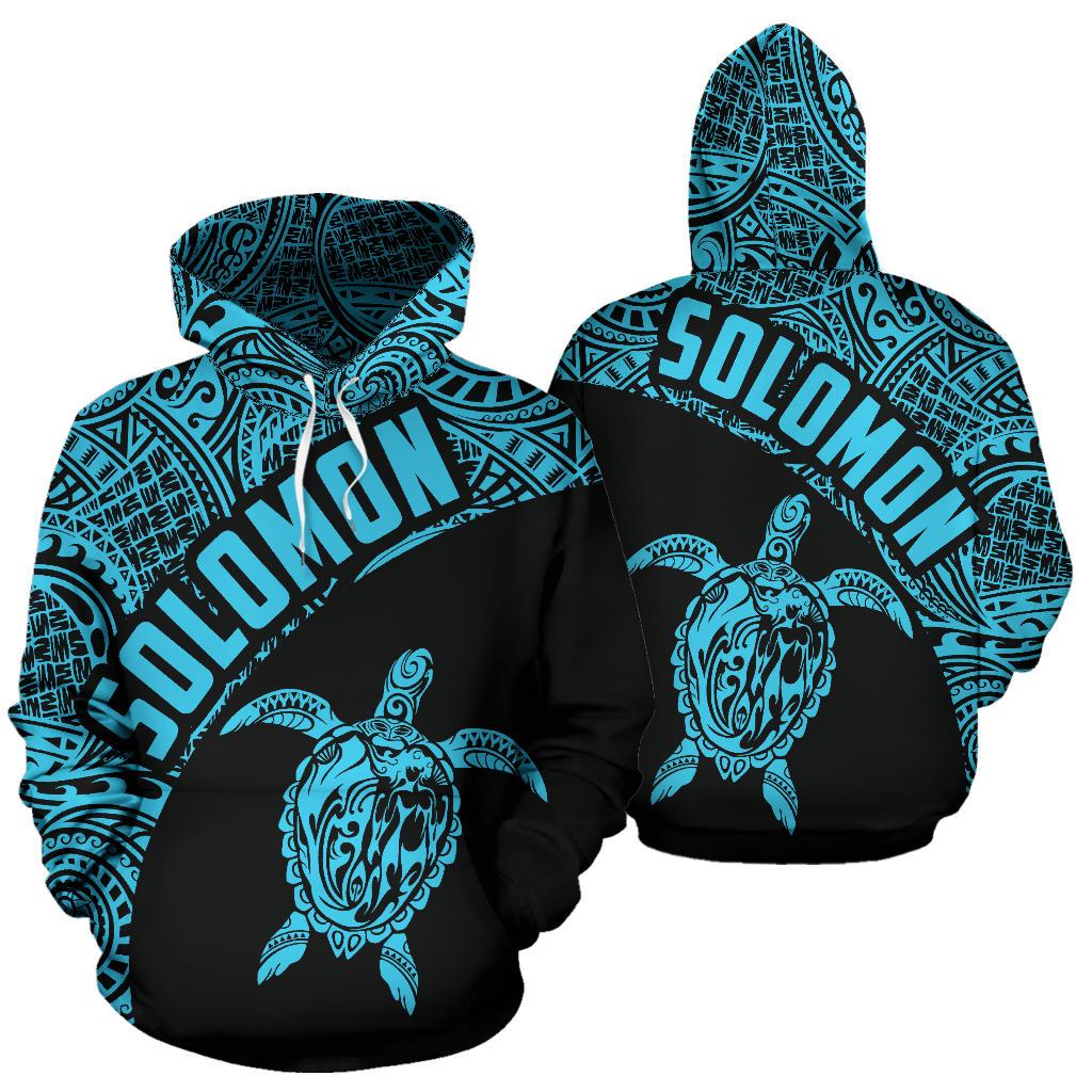 Solomon Hoodie Solomon Turtle Mermaid Polynesian - Polynesian Pride