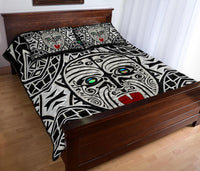 Integrity Maori Ta Moko Quilt Bed Set Kiwi And Paua - Polynesian Pride