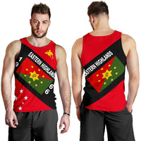 Papua New Guinea Men's Tank Top - Eastern Highlands Province - Polynesian Pride