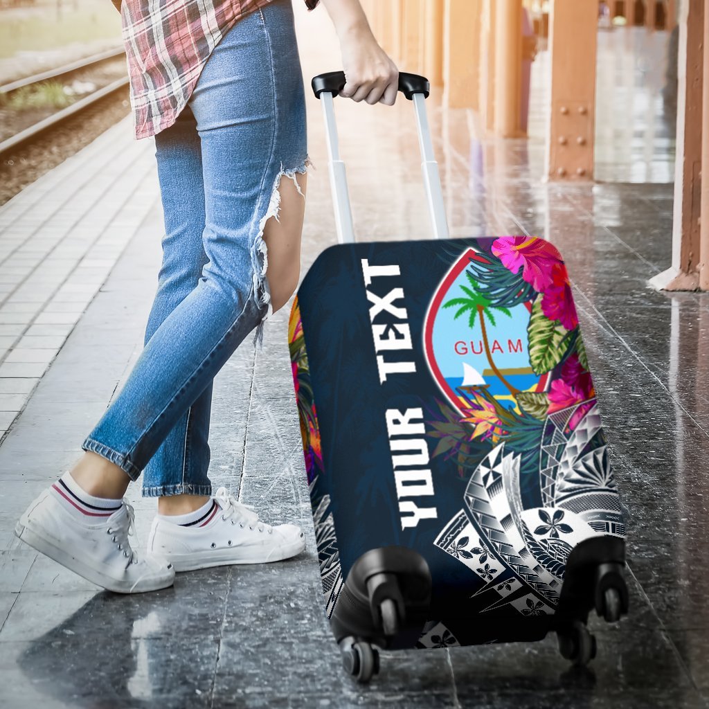 Guam Custom Personalised Luggage Covers - Summer Vibes - Polynesian Pride