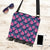 Hawaii Tropical Flowers With Hummingbirds Palm Leaves Crossbody Boho Handbag - Polynesian Pride