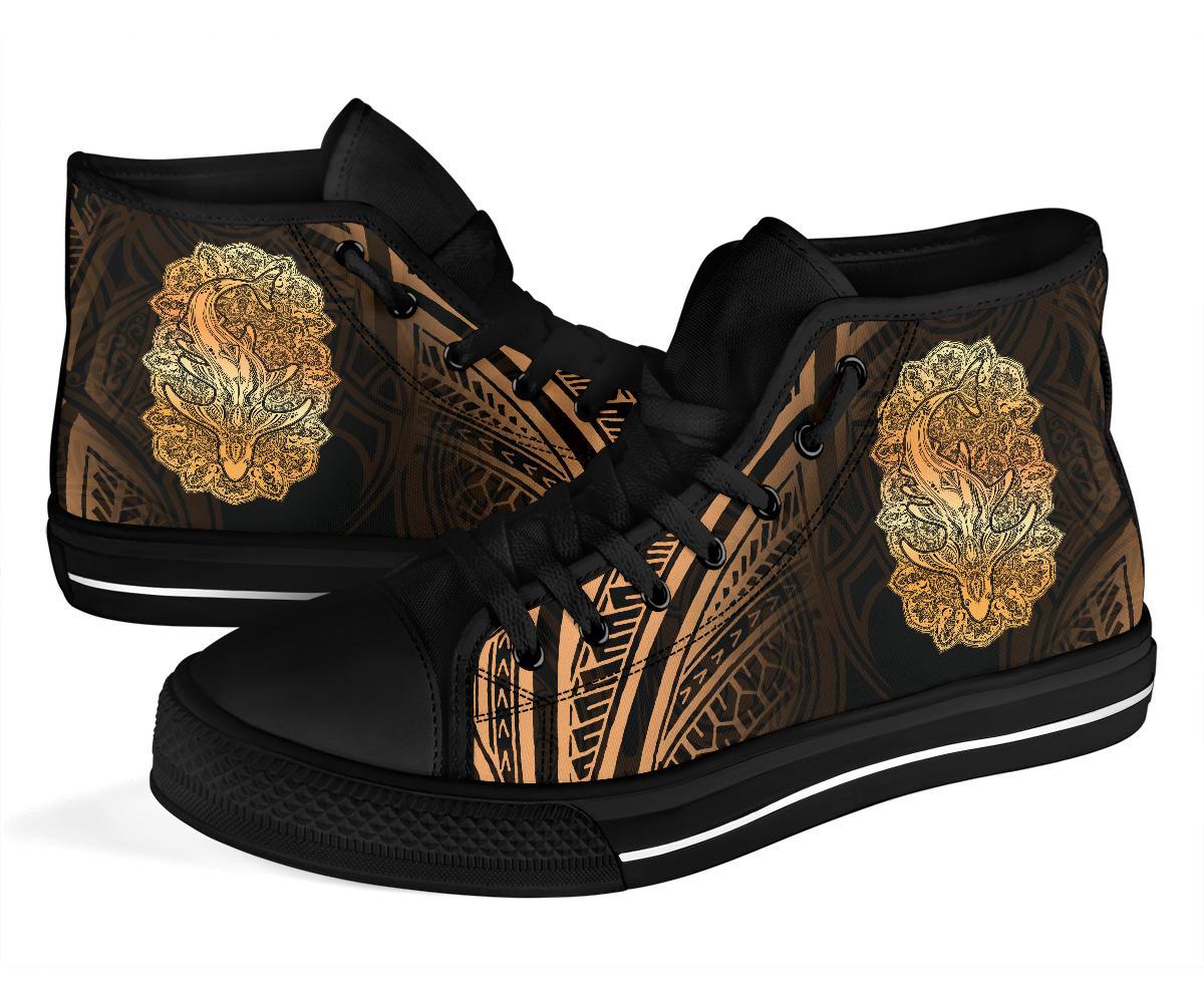 Wild Shark Polynesian High Top Shoes - Polynesian Pride