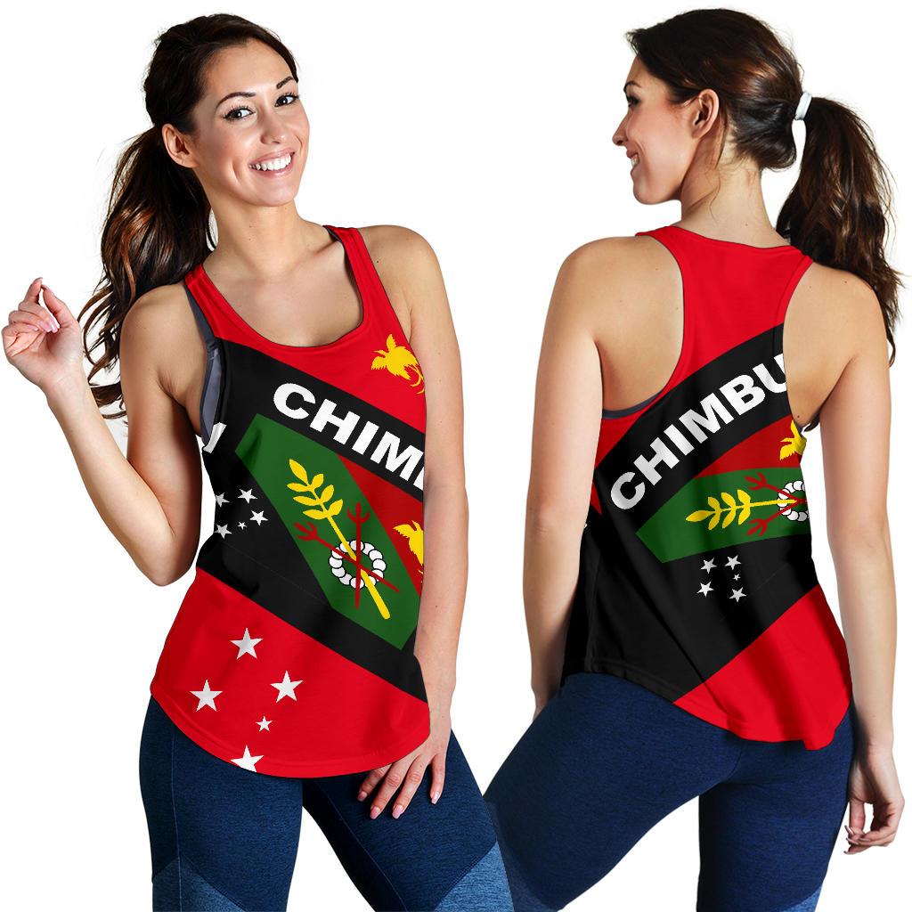 Papua New Guinea Women's Racerback Tank - Chimbu Province - Polynesian Pride