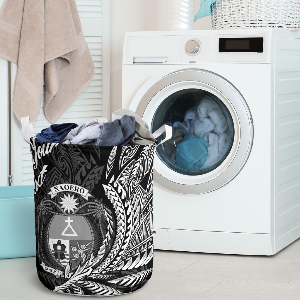 Nauru Laundry Basket - Custom Personalised Wings Style - Polynesian Pride