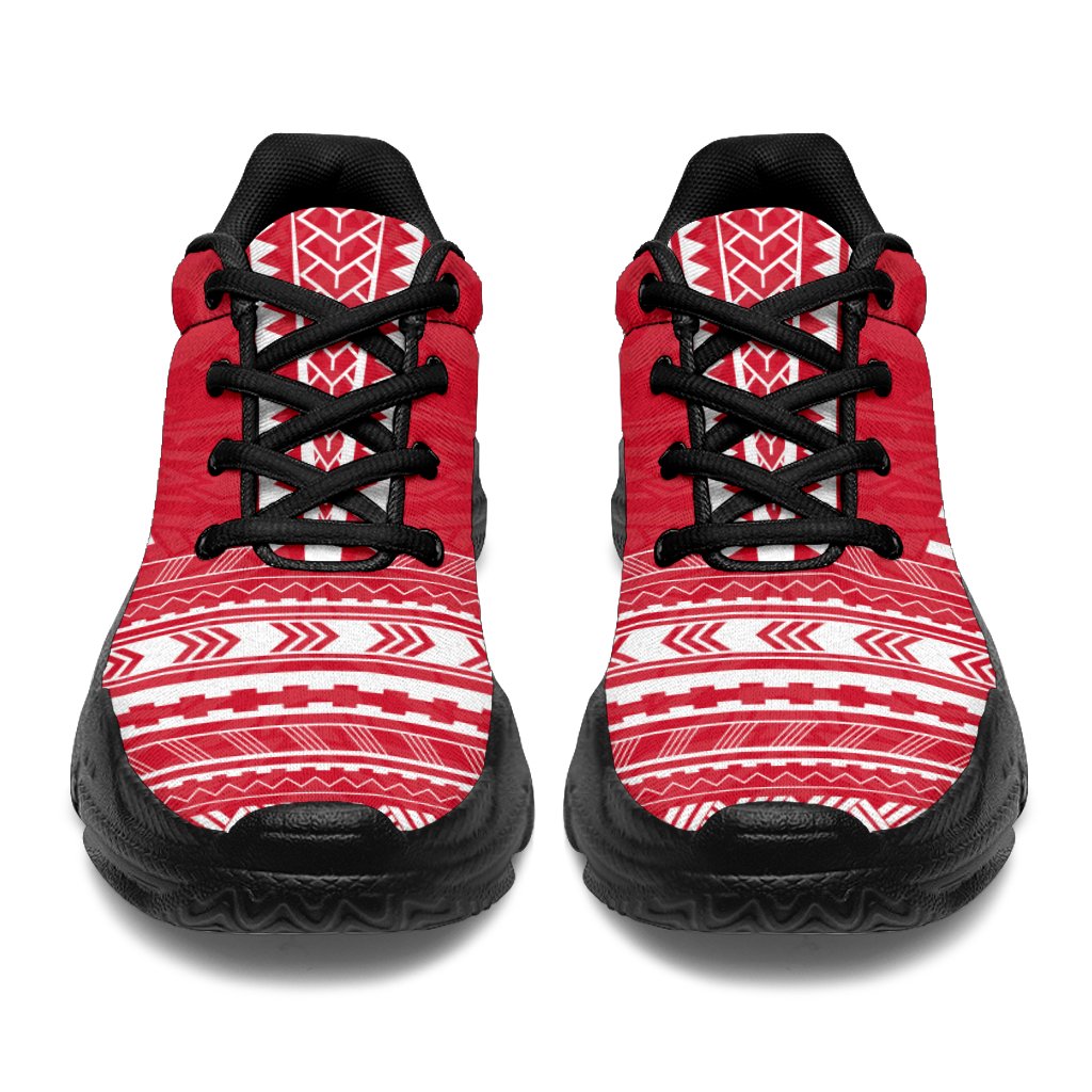 Hawaii Chunky Sneakers - Polynesian Chief Flag Version - Polynesian Pride
