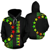 Cook Islands Polynesian Custom Hoodie Line Reggae Unisex Reggae - Polynesian Pride