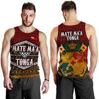 Mate Ma'a Tonga Men's Tank Top - Polynesian Pride