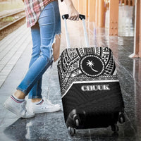 Chuuk Luggage Covers - Black White Version - Polynesian Pride