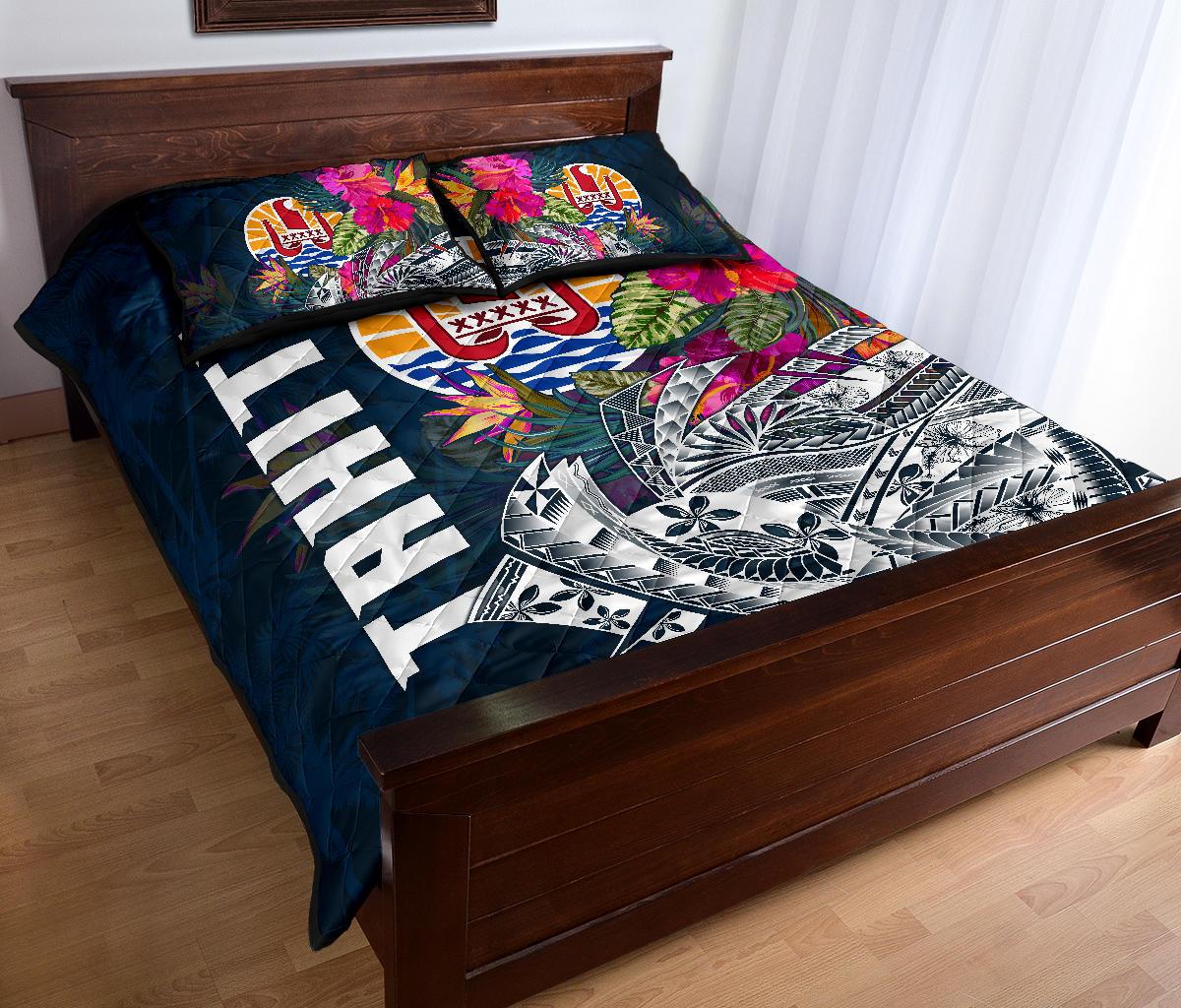 Tahiti Quilt Bed Set - Tahiti Summer Vibes - Polynesian Pride